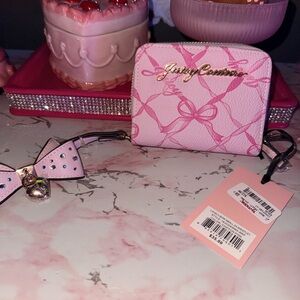 Juicy Couture Lovely Bow Wristlet/Wallet